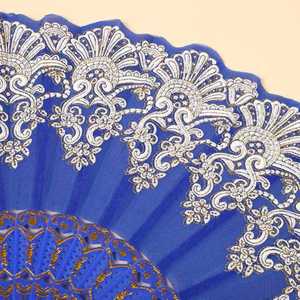 Abanico Plegable Floral al por Mayor para Mujer, Regalos Personalizados para Bodas, Diseño de Encaje Colorido, Abanicos Plegables de Plástico - Product Image 4