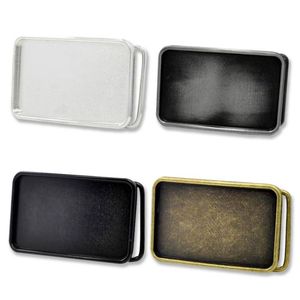 2 mảnh kim loại quay titan 25/30/35/40mm vuông nhỏ khóa trắng mạ vàng trống người phụ nữ người đàn ông có thể tháo rời pin vành đai khóa - Product Image 4