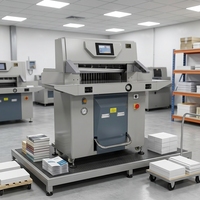 Guillotina Eléctrica para Papel 6710PX, Máquina de Corte Hidráulica CNC para Impresión Industrial, Recorte de Libros y Uso Comercial