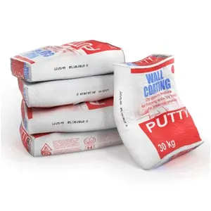 Zhiye Pacote Saco de tecido PP laminado BOPP ecológico para alimentos para animais sacos de válvula de cimento tecido pp