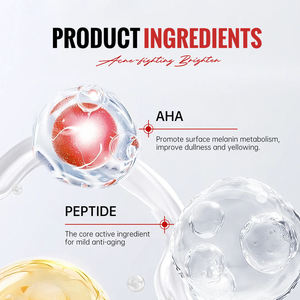 Kit de Soins Visage Anti-Acné OEM 4 Pièces à l'Acide Glycolique et au Squalane – Nettoyage des Pores, Équilibrage du Sébum, Réparation Cutanée – Vente en Gros - Product Image 5
