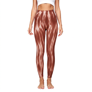 Legging de yoga taille haute sans couture pour femme, effet push-up, contrôle du ventre, pour entraînement et fitness - Product Image 4