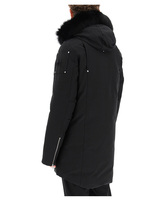 Manteau d'hiver pour homme, parka chaude en duvet avec capuche en fourrure, veste épaisse matelassée pour homme