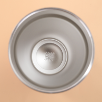 Gobelet isotherme à double paroi sans BPA, en acier inoxydable, pour boissons chaudes ou froides, idéal pour l'extérieur