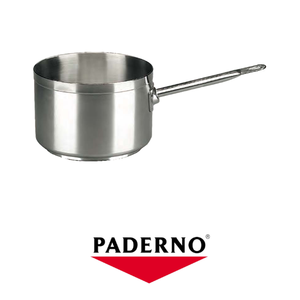Deep Stainless Steel Saucepan Ø 16 cm H 11 cm, 2.1 L, Triple-Layer Base Paderno - Product Image 4