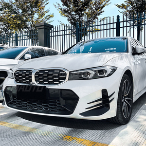 สำหรับ BMW ซีรีส์ 3 G20 G21 LCI M Sport 2023+ สปอยเลอร์กันชนหน้า ฝาครอบไฟตัดหมอก แอร์ไนฟ์ สปลิตเตอร์ ชุดแต่ง - Product Image 4