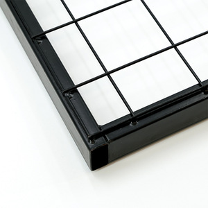 Cadre en treillis métallique pour mobilier industriel, en acier inoxydable durable, épaisseur 0,5-15 mm, procédé de pliage - Product Image 1