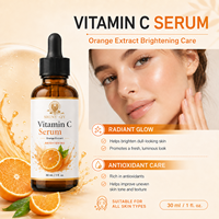 Sérum Visage à la Vitamine C, Hydratant, Anti-Âge, Réducteur de Pores, Éclaircissant, Anti-Taches, Naturel et Biologique, Marque Privée OEM ODM