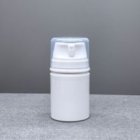 Bouteille en plastique PP ODM 100 ml, couleur blanche, vide, pour crème cosmétique, flacon sans air, grossiste