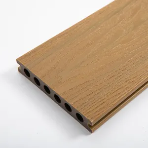 质量保证耐磨Wpc露台地板制造商木纹Wpc铺面地板板