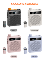 Amplificateur vocal sans fil KY300 le plus vendu avec micro-cravate et haut-parleur Bluetooth à clipser, avec étui de chargement, pour l'enseignement et le streaming