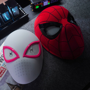 <span class=keywords><strong>Maschera</strong></span> da Supereroe per Festa di Halloween 2025, Costume di Spider-Man con Maschere LED - Product Image 4