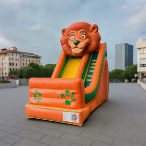 Vente flash Nouveau toboggan aquatique gonflable sur le thème des animaux Parc aquatique géant Château gonflable Couleur et taille personnalisées PVC résistant Trampoline <span class=keywords><strong>Park</strong></span> - Product Image 5