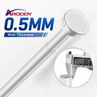 ARODDY Private Label Prêt à l'emploi Tringle à rideau à tension monobloc compatible murale 43.3-74.8 pouces