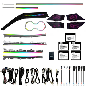 ICarsin 64 Farben Sternen-Regenbogen Ambientebeleuchtung Upgrade-Kit für Toyota Camry 8. Gen. 2018 - 2023 Innenraum LED Licht Zubehör - Product Image 3