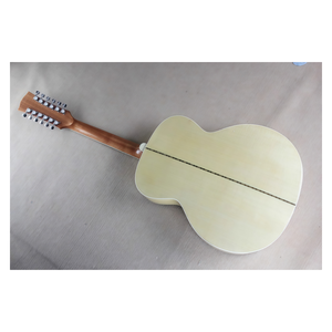 กีตาร์โปร่งไฟฟ้า Jelo Flyoung 12 สาย ขนาด 43 นิ้ว วัสดุหน้ากีตาร์อื่นๆ ทำจากไม้ดำ  ฟิงเกอร์บอร์ดไม้เมเปิล ด้านหลังและด้านข้างเคลือบเงา  3 พิน - Product Image 5