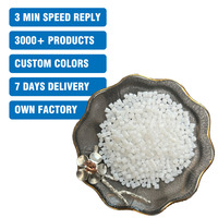 HIPS H0409 Polystyrène à impact élevé Matière première en plastique blanc Granules de hanches Gpps recyclés
