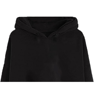 <b>Women's</b> Winter Hooded Pullover Hoodie Customizable Front Logo 100% Cotton <b>Fleece</b> 300g Quick Dry Breathable Pockets Sports - Product Image 4