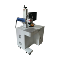 Nouvelle machine de marquage laser à fibre haute précision 20W 30W 50W refroidie par eau pour plastique, verre, céramique, semi-conducteurs et matériaux non métalliques