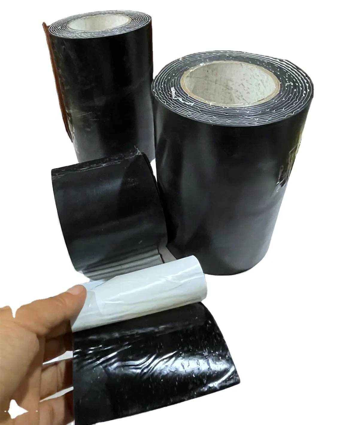 Cinta de sellado autoadhesiva de goma de butilo de polietileno, cinta impermeable para reparación de techo, 10m, venta al por mayor de fábrica