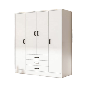 <span class=keywords><strong>Armario</strong></span> <span class=keywords><strong>de</strong></span> Madera Personalizado Más Vendido - <span class=keywords><strong>Armario</strong></span> Plegable <span class=keywords><strong>con</strong></span> Puerta <span class=keywords><strong>de</strong></span> Vidrio para Dormitorio - Product Image 6