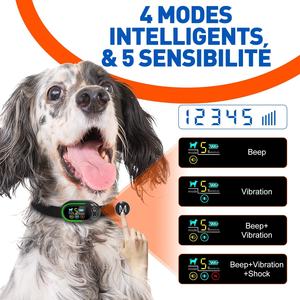 <span class=keywords><strong>Collar</strong></span> Antiladridos Inteligente con Pantalla a Color, Detección de Alta Precisión, Reconocimiento Automático de Ladridos, Recargable para Perros Pequeños, Medianos y Grandes - Product Image 2