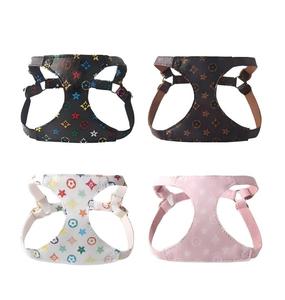 High Quality Luxury Polyester Pet Leashes Harnesses <b>Set</b> Adjustable Wholesale for Medium/Large Dogs with Low MOQ - Product Image 1