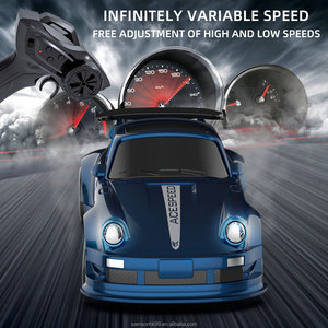 Voiture RC 4x4 en métal de qualité commerciale 1/64, 2,4 GHz, entièrement proportionnelle, avec éclairage LED, prête à la drift, portée 25-30M, fonction Follow Me, vente en gros - Product Image 4