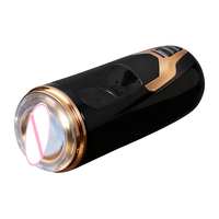 Masturbateur Électrique Masculin en TPE Souple, Vibrateur Étanche, Godet de Masturbation à Succion, 0,86 kg, Haute Qualité, Nouveauté Adulte OEM