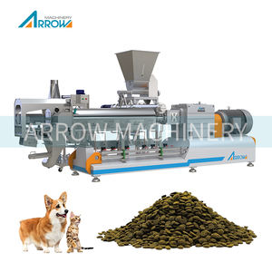 Línea completa de producción de alimentos para mascotas, 2-3 toneladas/hora, nueva planta de fabricación de Pellets para comida para perros y gatos, motor PLC, granja - Product Image 4