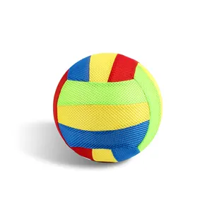 8 pollici personalizzato prezzo di fabbrica morbido pvc gonfiabile palle di tessuto per il commercio all'ingrosso pvc silent ball