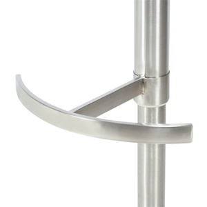 Pieds <span class=keywords><strong>de</strong></span> base <span class=keywords><strong>de</strong></span> chaise Base chromée Coussin souple <span class=keywords><strong>Tabouret</strong></span> <span class=keywords><strong>de</strong></span> <span class=keywords><strong>bar</strong></span> haut Base <span class=keywords><strong>de</strong></span> chaises Haute durabilité Support personnalisable moderne en acier inoxydable - Product Image 4