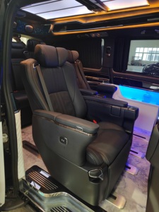 Nuevo Asiento Cama Eléctrico de Lujo, Giratorio 270 Grados, con Ventilación, Calefacción y Masaje, para Autobús, Autocaravana, RV, Camioneta - Product Image 5