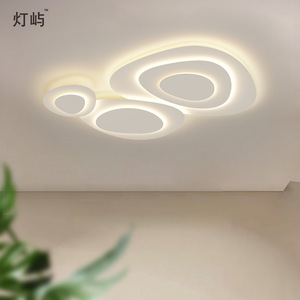 Tối giản phòng khách ánh sáng chính đơn giản hiện đại lớn Bắc Âu nghiên cứu phòng ngủ chiếu sáng dẫn đèn trần - Product Image 2