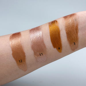 บรอนเซอร์เหลวแบบกำหนดเอง MLM สำหรับเครื่องสำอาง OEM/ODM โลชั่นกลิตเตอร์สำหรับผิวกายและใบหน้า - Product Image 3