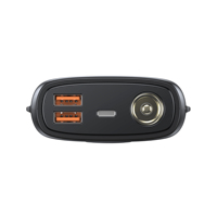 Nouvelle batterie externe portable 2025 de 27000 mAh avec câble intégré, affichage numérique, grande capacité et charge rapide 22,5 W, vente en gros usine