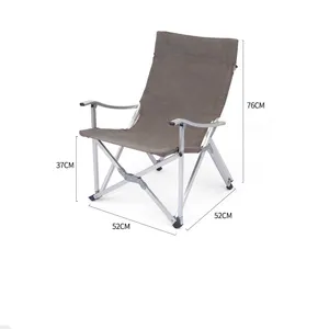 लिविंग रूम के साथ आउटडोर के लिए पोर्टेबल अनुकूलित आराम कुर्सी कैम्पिंग कुर्सी