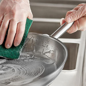 Commercial Modern Eco-Friendly <b>Stainless</b> <b>Steel</b> <b>Frying</b> <b>Pan</b> for Induction Cooker Dishwasher Safe - Product Image 3