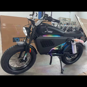 Bicicleta Eléctrica Negra de 3000w desde Almacén en EE. UU. - Bicicleta y Bicicleta Eléctrica de 3000w para Adultos SK-2 Negra - Product Image 5