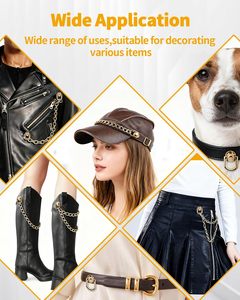 Anneaux en D pour la fabrication de sacs avec outil de perforation, quincaillerie rotative pour sangles de sac, accessoires pour la fabrication de sacs, artisanat du cuir, ceintures DIY - Product Image 6