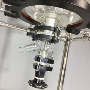 Haute borocificate 3.3 verre Biorreactor <span class=keywords><strong>Lar</strong></span> capacité 10L-100L meilleur prix avec des réacteurs en verre PLC - Product Image 6