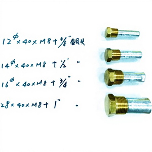 Nuevo Tapón de Latón con Ánodo de Zinc para Reparación de Embarcaciones Fuera de Borda TAIWAN SUNITY, Diámetro 28mm*40mm*M8+1 pulgada, para Uso Marino - Product Image 1