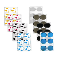 Low MOQ Clear Drum Silencers 6PCS Set High Quality Silicone Drum Dampeners Gel Pads for Sound Dampening
