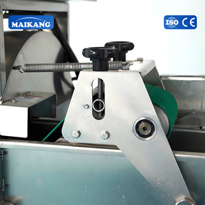 Hoge-efficiëntie 800kg/u multifunctionele roestvrijstalen machine voor het snijden, raspen en in blokjes snijden van groenten voor voedselverwerking - Product Image 5