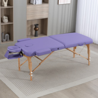 Mesa de Masaje Ergonómica Moderna, Compacta y Plegable, Altura Ajustable, Cuero PU, Espuma de Alta Densidad, Bolsa de Transporte para Servicios de Belleza