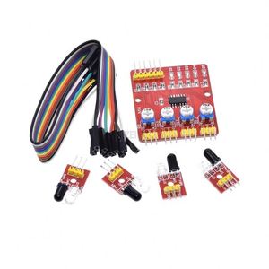 Mô-đun theo dõi/theo dõi hồng ngoại 4 kênh/tránh chướng ngại vật/cảm biến xe/Robot - Product Image 1