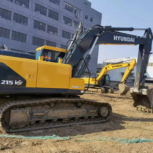 รถขุดฮุนได 215vs มือสอง เครื่องยนต์คัมมินส์ สภาพดี น้ำหนัก 25 ตัน แบริ่งดูซาน ปั๊มไฮดรอลิก รถตีนตะขาบ ขาย - Product Image 1
