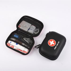 Trousse de premiers secours d'urgence professionnelle compacte personnalisable avec logo pour l'extérieur, idéale pour la voiture, les voyages et la formation - Product Image 2