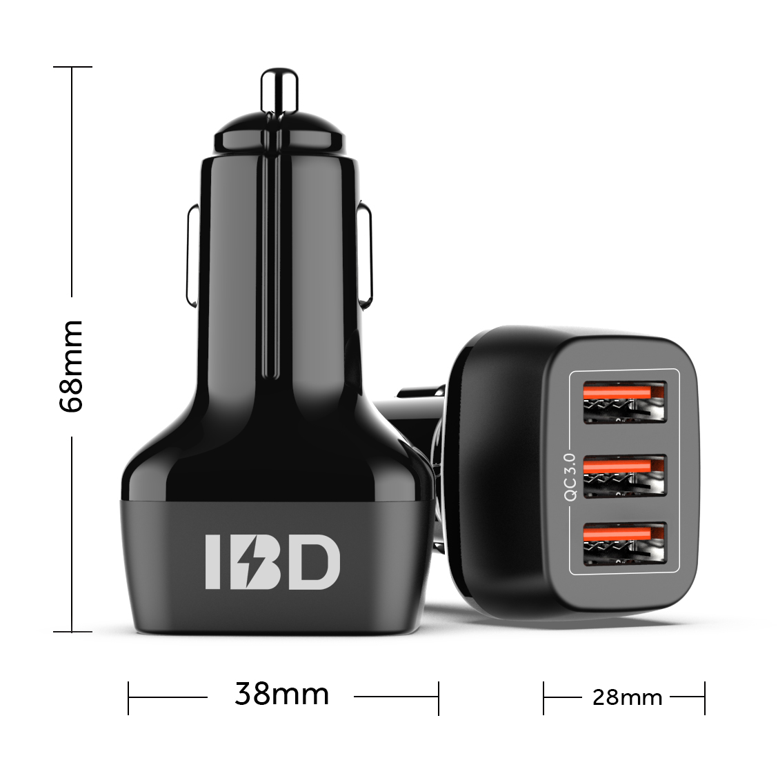 Trending products 2021 new arrival PD 30W charger QC3.0 18W Mobile Phone Fast charging Car charger
