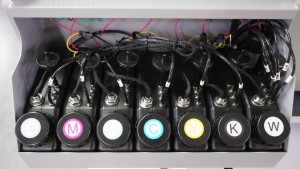 Yinstar kỹ thuật số A3 trực tiếp UV phẳng máy in với UV LED và 2 f1080 đầu in Máy in phun máy in cho vật liệu cứng - Product Image 4